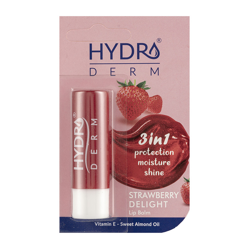 بالم مرطوب کننده لب هیدرودرم مدل STRAWBERRY DELIGHT